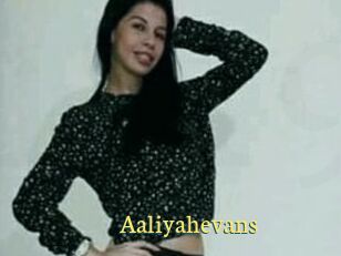 Aaliyahevans