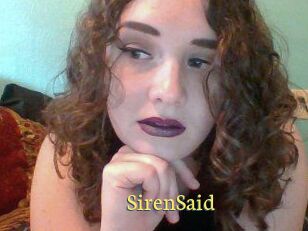 SirenSaid
